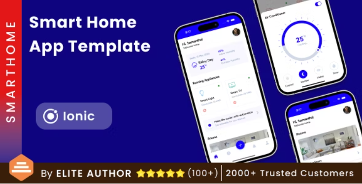Smart Home App | Iot App | Home control App | Home automation App | Ionic | SmartHome