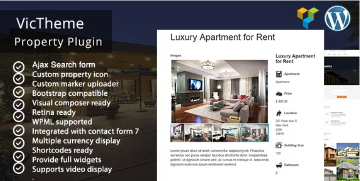 WordPress Property Real Estate Plugin 4 February 2023