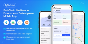 Delivery Man App - Safecart eCommerce Platform