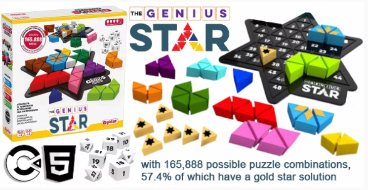 Genius Star (HTML5 Game - Construct 3)