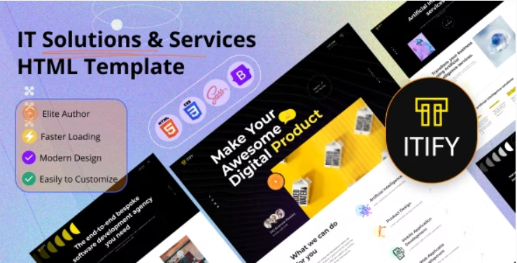 Itify - IT Solutions & Services HTML Template 2.0