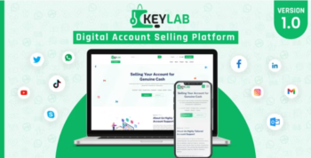 KeyLab – Digital Account Selling Platform 2.1