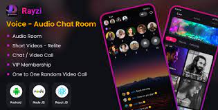 Rayzi - Voice Audio Chat Room App with Admin Panel