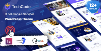 Techcode - IT Solutions and Services WordPress Theme - RTL support 1.0.5