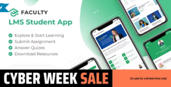 Faculty LMS Mobile App - eLearning Management System Flutter App