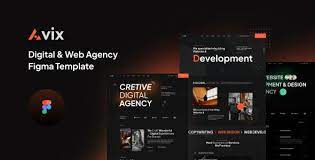 Avix - Web and Digital Agency Figma Template