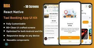 Rida - Taxi Booking React Native CLI Ui Kit