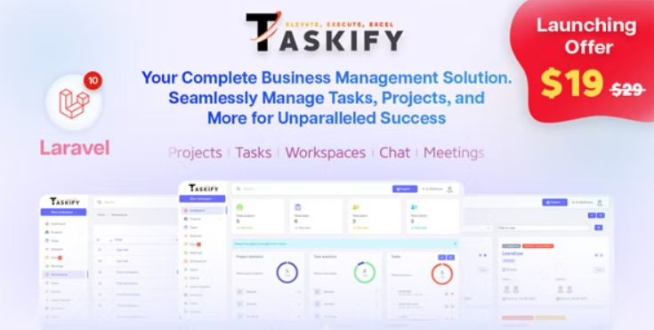 Taskify – Project Management – Task Management & Productivity Tool 2.0.1