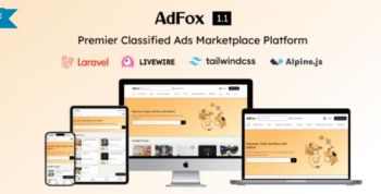 AdFox – PWA Classified Ads with App-Like Mobile & Web Interface | Multi-Purpose Marketplace Solution 2.0