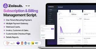 Zaisub - Subscription & Billing Management Laravel Script. 4.2