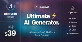 MagicAI – OpenAI Content, Text, Image, Chat, Code Generator as SaaS [Extended Version] 5.4.1