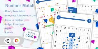 Match The Number(Unity Game+Admob+iOS+Android)