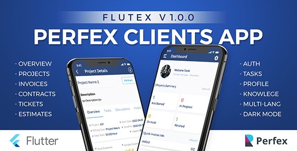 Flutex - Perfex CRM Customer Mobile App 1.4.0