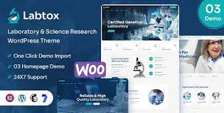 Labtox – Laboratory & Science Research WordPress Theme 1.4