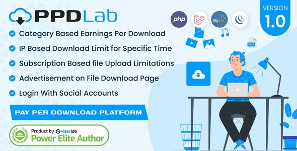 PPDLab – Pay Per Download Platform 2.0