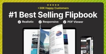 Real 3D FlipBook PDF Viewer jQuery Plugin 4.6.4