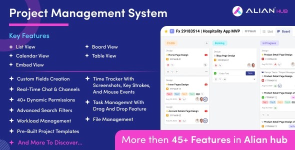 AlianHub - Project Management System 10.6.8