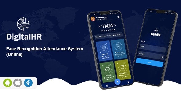 DigitalHR – Face Recognition Attendance System (Online)