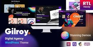 Gilory – Digital Agency WordPress Theme 1.0.1