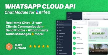 WhatsApp Official Cloud API Chat & Marketing module for Perfex CRM 1.6.1