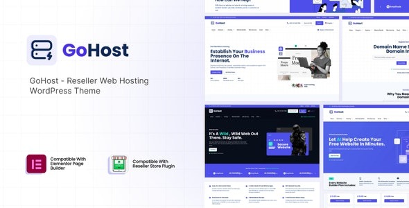 GoHost - Reseller Web Hosting WordPress Theme 5.0