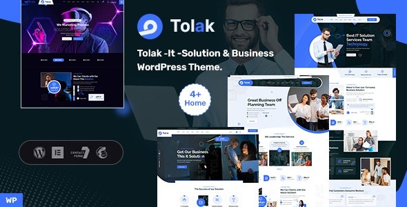 Tolak – It Solution & Business WordPress Theme 1.0.1