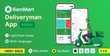 6amMart – Delivery Man App
