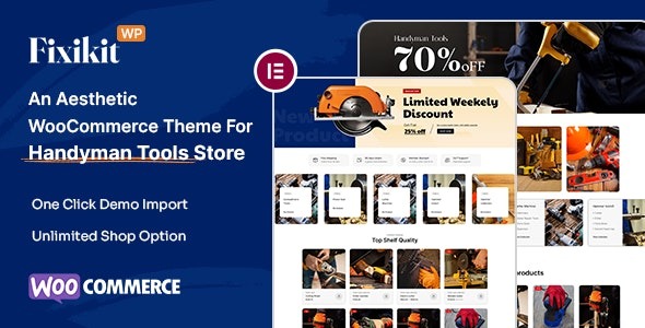Fixikit – Hardwares & Tools Store WooCommerce WordPress Theme 1.3