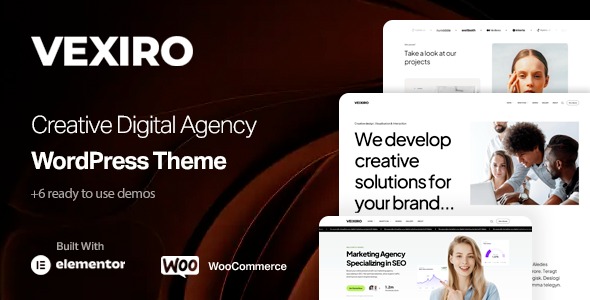 Vexiro – Creative Digital Agency & Portfolio Theme 1.0.2