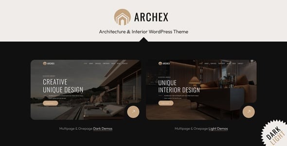 Archex - Architecture & Interior WordPress Theme 1.0.4