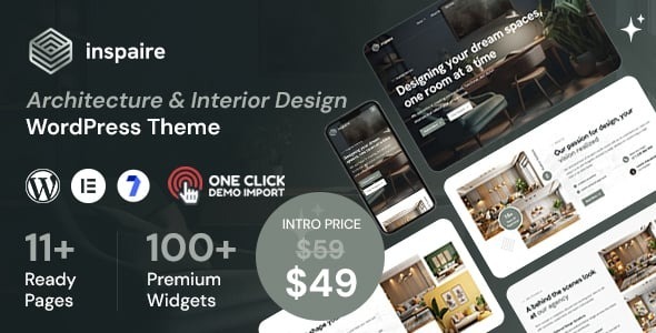 Inspaire - Interior WordPress Theme