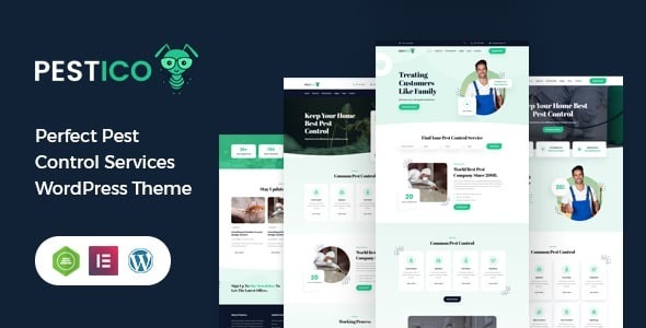 Pestico – Perfect Insect Control WordPress Theme 1.9