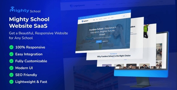Mighty School – School Website SAAS