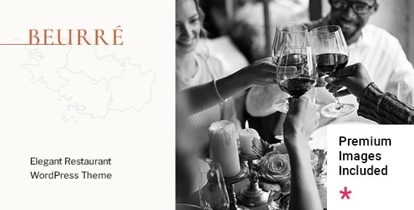Beurré – Elegant Restaurant WordPress Theme 1.1