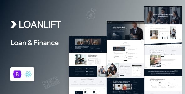 Loanlift - Loan & Finance React Template