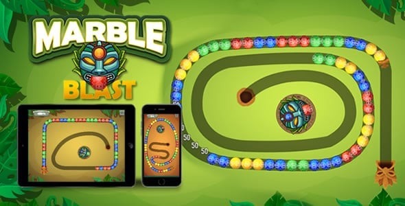 Marble Blast – HTML5 Game 1.1