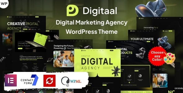 Digitaal - Digital Marketing Agency WordPress Theme 4.0