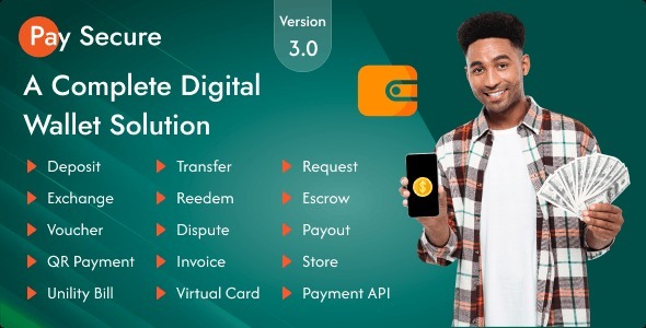 Pay Secure – A Complete Digital Wallet Solution