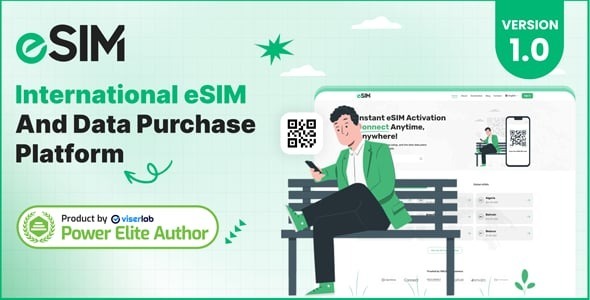 eSIM – International eSIM And Data Purchase Platform 1.5