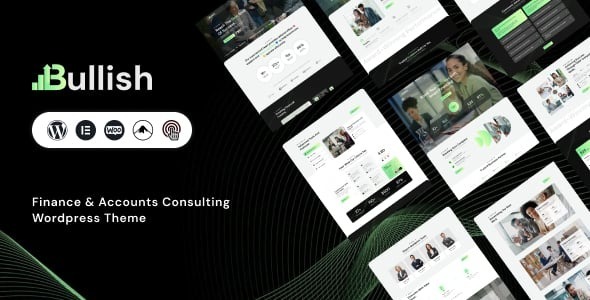 Bullish – Finance & Accounts Consulting WordPress Theme 1.0.3