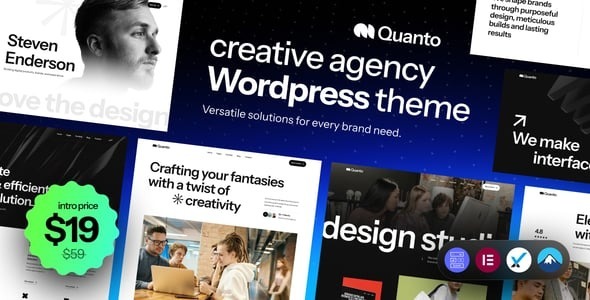 Quanto – Creative Agency WordPress Theme 1.0.1