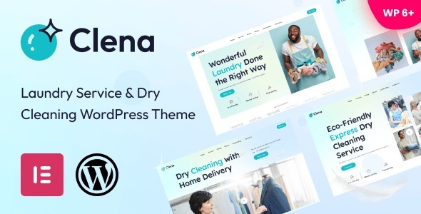 Clena – Laundry Service & Dry Cleaning WordPress Theme 1.06