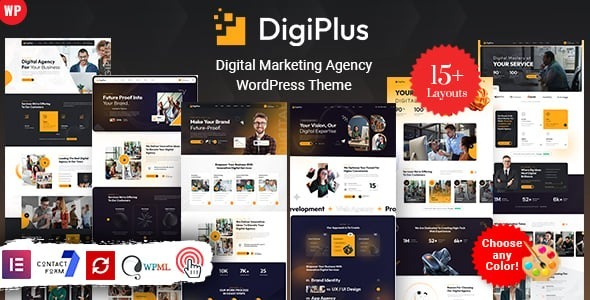 Digiplus – Digital Agency WordPress 3.0