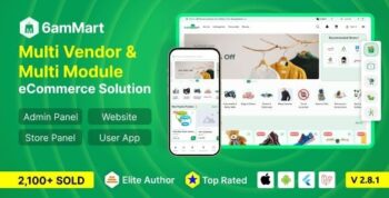 6amMart – Multivendor Food, Grocery, eCommerce, Parcel, Pharmacy delivery app with Admin & Website