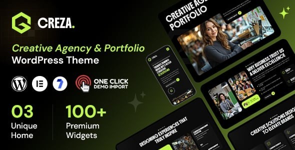 Creza - Digital Marketing Agency WordPress Theme