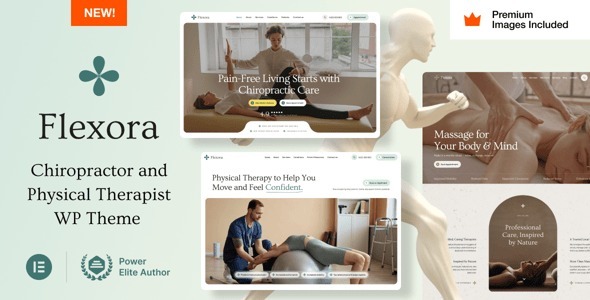 Flexora – Physiotherapy Massage Chiropractors WordPress Theme 6.0