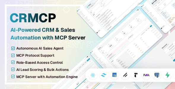 CRMCP — AI CRM & Sales Automation Platform with MCP Integration