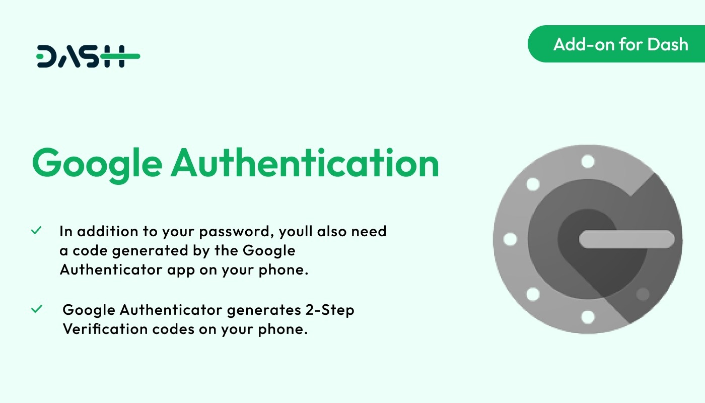 Google Authentication – Dash SaaS Add-on 5.0