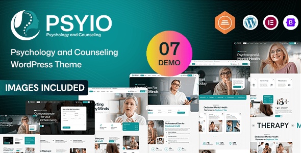 Psyio – Psychology & Counseling WordPress Theme 1.3