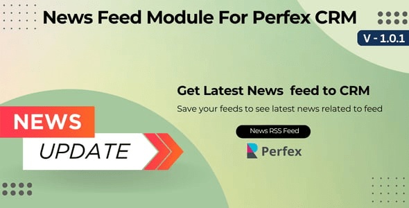News Feed Module For Perfex CRM 1.0.1